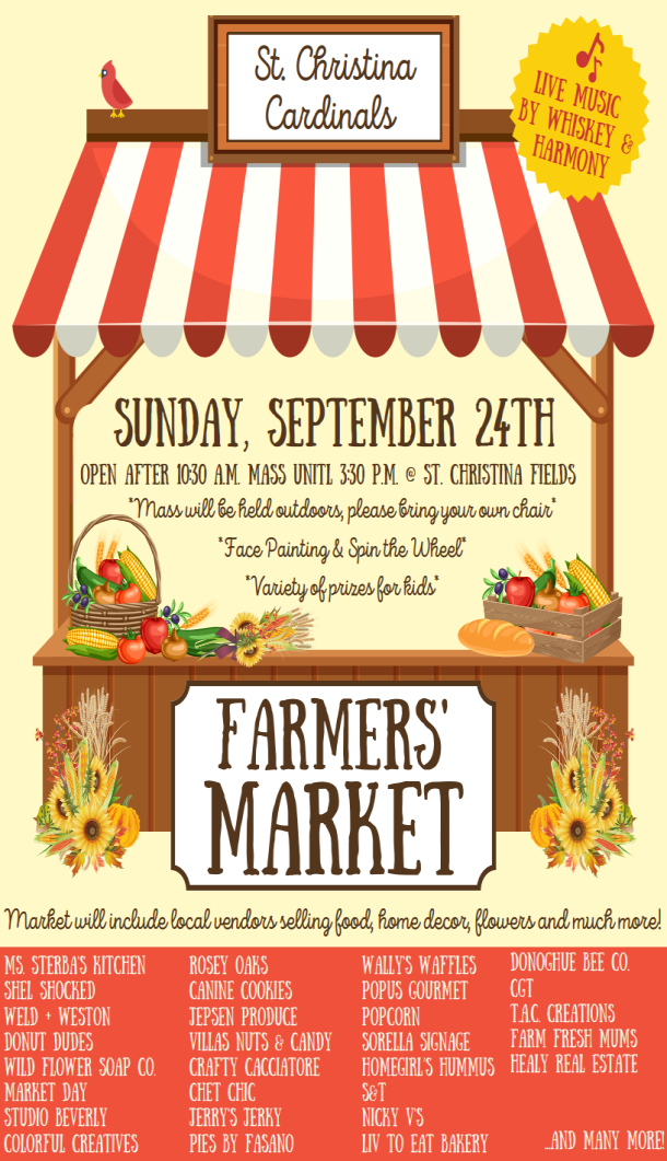 Saint Christina Parish - Farmer's Market